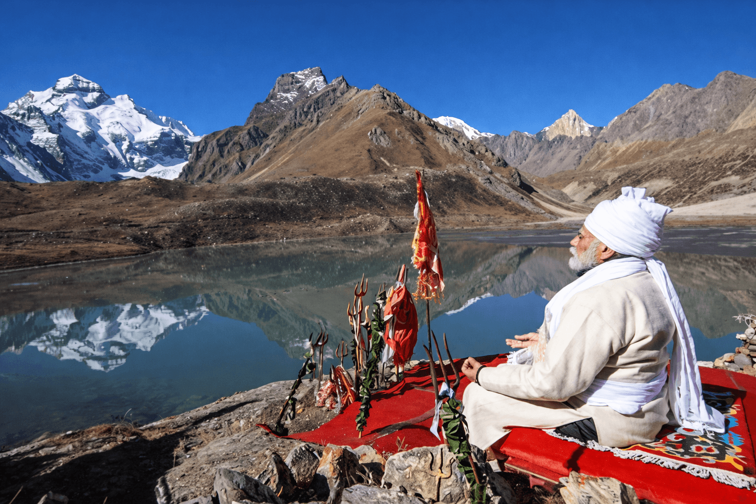 Adi Kailash and Om Parvat